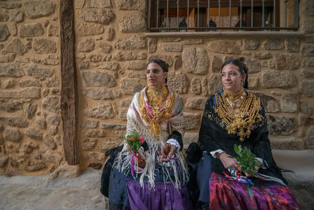 vestidas de fiesta en la sierra de francia